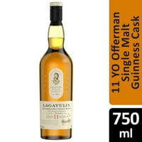 Lagavulin éves Islay Single Malt Scotch Whisky Offerman Edition, Guinness -hordókban, ML, 46% ABV
