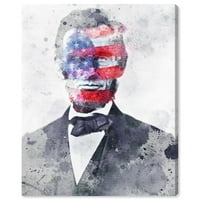 A Wynwood Studio nyomtatott amerikai elnökök vászon művészeti nyomtatása