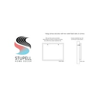 A Stupell Industries bajba jutott nehéz utak a gyönyörű célállomásokhoz Motivációs idézet vászon fali művészet, Daphne Polselli,