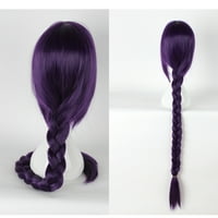 Egyedi alku az emberi haj parókák nők számára Lady 47 lila parókák paróka sapkával