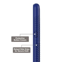 onn. Védő markolat telefon tok beépített antimikrobiálissal a Samsung Galaxy A01-hez, kék