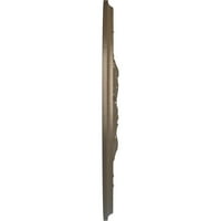 Ekena Millwork 3 4 OD 7 8 P Legacy Acanthus mennyezeti medál, kézzel festett meleg ezüst