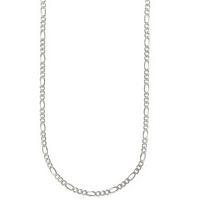Sterling ezüst figor lánc nyaklánc, 16 ” -30”, homárkapocs, nők, lányok, unisex számára