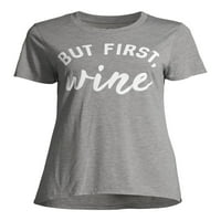 Jerry Leigh női bor rövid ujjú póló, női, színszürke