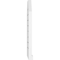 16 W 18 H nyolcszögletű felső felületre szerelhető PVC Gable Vent: Funkcionális, W 2 W 2 P BrickMould Sill keret