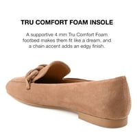 Journee Collection női Cordell Tru Comfort Foam széles szélességű csúszás négyzet alakú lábujjjal