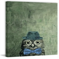 Marmont Hill Mister Owly Canvas Wall művészet
