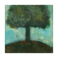 Védjegy Képzőművészet „A Tree Square II” canvas művészete, Cheryl Warrick